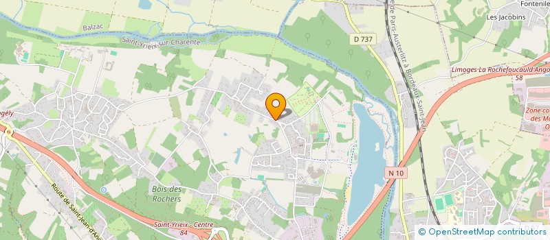 localisation de l'entreprise MONSIEUR ENZO DAGANAUD à SAINT-YRIEIX-SUR-CHARENTE