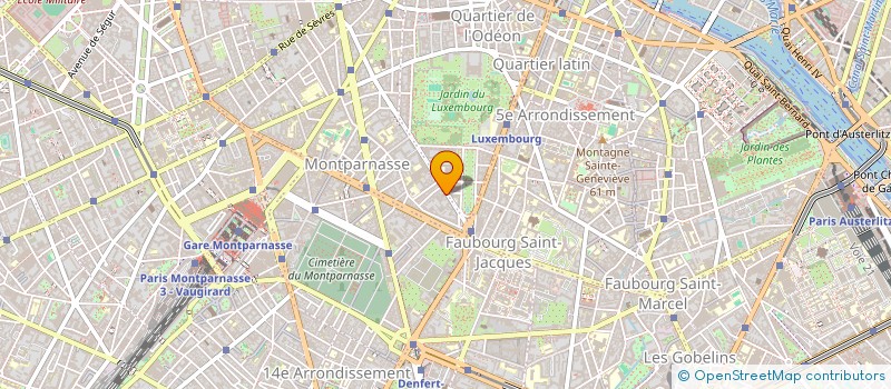 localisation de l'entreprise MONSIEUR ENZO DAL MAS  PARIS