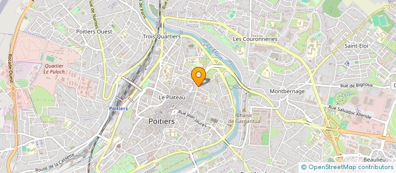 localisation de l'entreprise MONSIEUR ENZO DAUGY  POITIERS