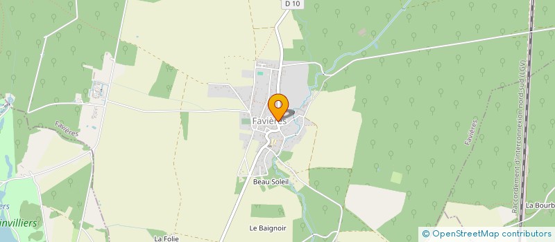 localisation de l'entreprise MONSIEUR ENZO DE CASTRO  FAVIERES