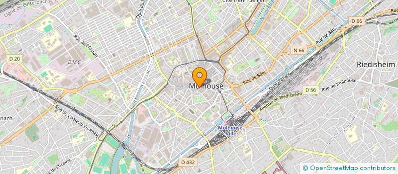 localisation de l'entreprise MONSIEUR ENZO DE LA GUERRA  MULHOUSE