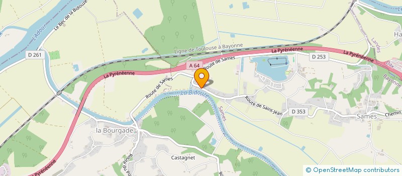 localisation de l'entreprise MONSIEUR ENZO DELANOUE à SAMES