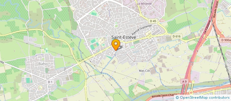 localisation de l'entreprise MONSIEUR ENZO DELHERBE à SAINT-ESTEVE