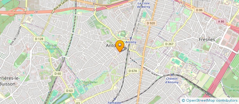 localisation de l'entreprise MONSIEUR ENZO DELPECH à ANTONY