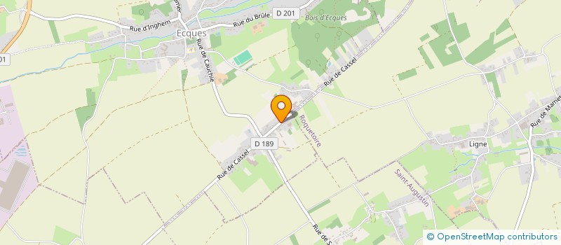 localisation de l'entreprise MONSIEUR ENZO DELPLACE  ECQUES