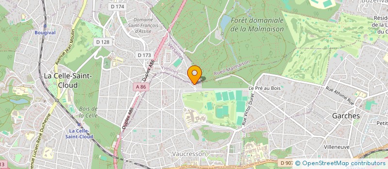 localisation de l'entreprise MONSIEUR ENZO DELVERT  VAUCRESSON