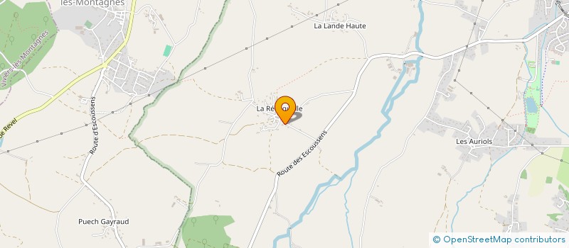 localisation de l'entreprise MONSIEUR ENZO DERNY  LABRUGUIERE