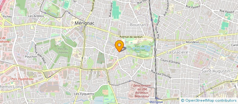 localisation de l'entreprise MONSIEUR ENZO DESNOUES  MERIGNAC