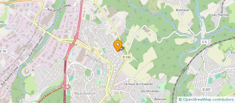 localisation de l'entreprise MONSIEUR ENZO DESVIGNE à LIMOGES