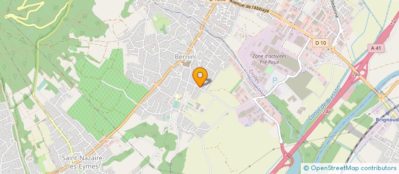 localisation de l'entreprise MONSIEUR ENZO DI GIOVANNI  BERNIN