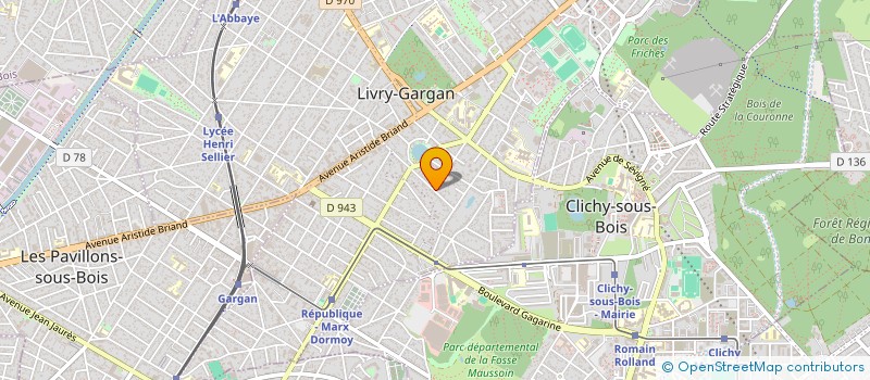 localisation de l'entreprise MONSIEUR ENZO DINIC  LIVRY-GARGAN