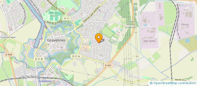 localisation de l'entreprise MONSIEUR ENZO DOMAIN  GRAVELINES