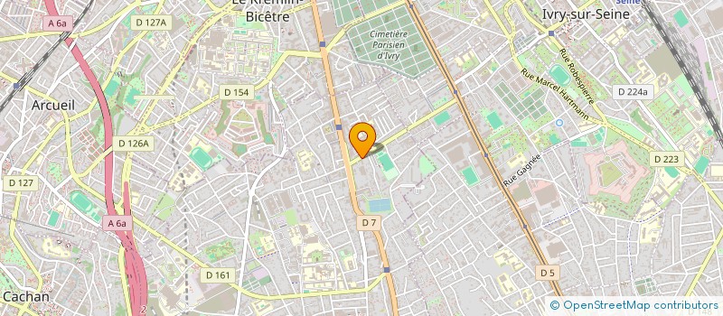 localisation de l'entreprise MONSIEUR ENZO DONATI à VILLEJUIF