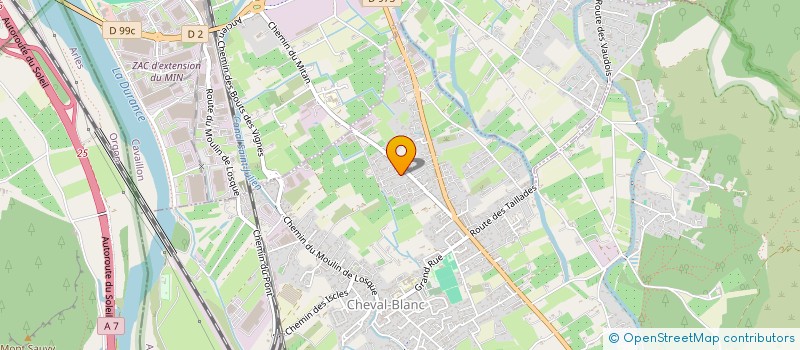 localisation de l'entreprise MONSIEUR ENZO DOS SANTOS  CHEVAL-BLANC