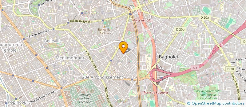 localisation de l'entreprise MONSIEUR ENZO DOSPITAL  PARIS