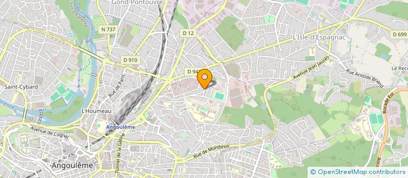 localisation de l'entreprise MONSIEUR ENZO DRAGO  ANGOULEME