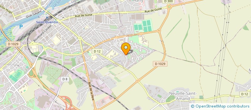 localisation de l'entreprise MONSIEUR ENZO DUCLAUX à SAINT-QUENTIN
