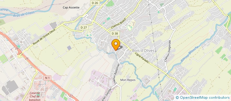 localisation de l'entreprise MONSIEUR ENZO DUCREUX  SAINT-PIERRE