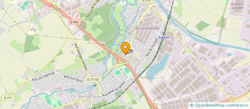 localisation de l'entreprise MONSIEUR ENZO DUFOUR  ARQUES