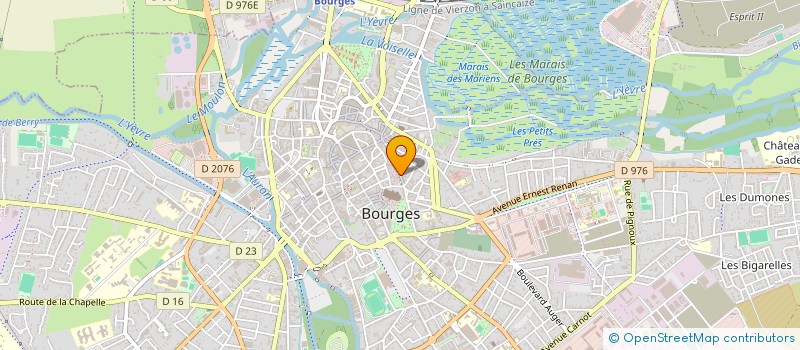 localisation de l'entreprise MONSIEUR ENZO DUPUY  BOURGES