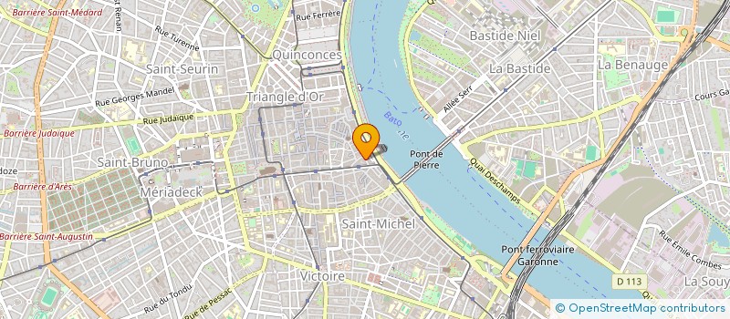 localisation de l'entreprise MONSIEUR ENZO DURET  BORDEAUX