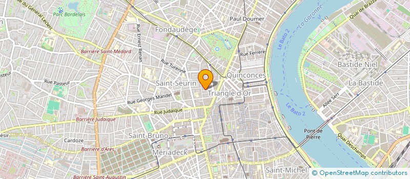 localisation de l'entreprise MONSIEUR ENZO ENZO BUTTERLIN  BORDEAUX