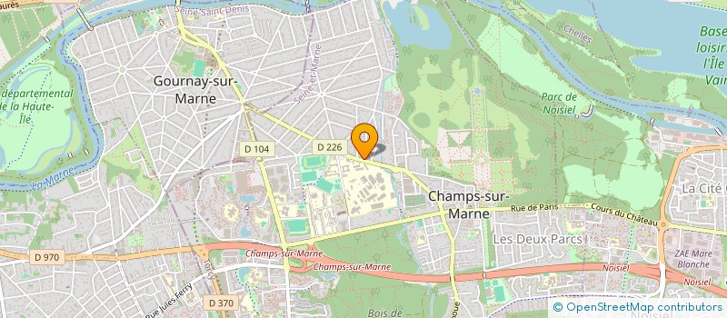 localisation de l'entreprise MONSIEUR ENZO ESMIEU  CHAMPS-SUR-MARNE