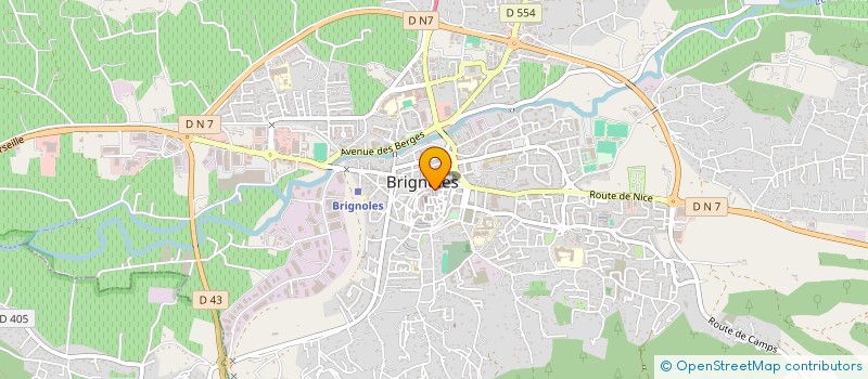 localisation de l'entreprise MONSIEUR ENZO ESTEVE  BRIGNOLES