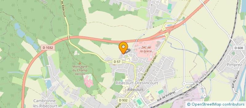 localisation de l'entreprise MONSIEUR ENZO ESTEVES  RIBECOURT-DRESLINCOURT