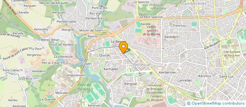 localisation de l'entreprise MONSIEUR ENZO ETEKA à BREST