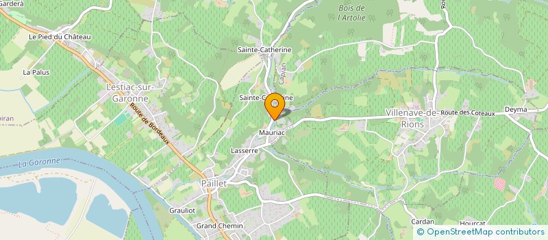 localisation de l'entreprise MONSIEUR ENZO FABIANI  PAILLET