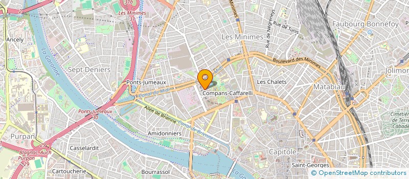 localisation de l'entreprise MONSIEUR ENZO FAUCHER  TOULOUSE