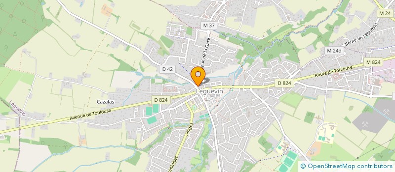 localisation de l'entreprise MONSIEUR ENZO FAVOT  LEGUEVIN