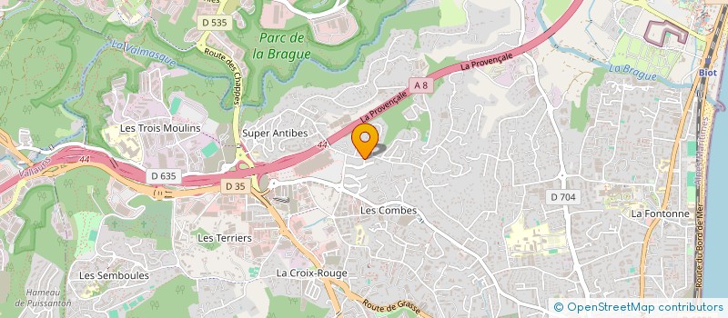 localisation de l'entreprise MONSIEUR ENZO FERET  ANTIBES