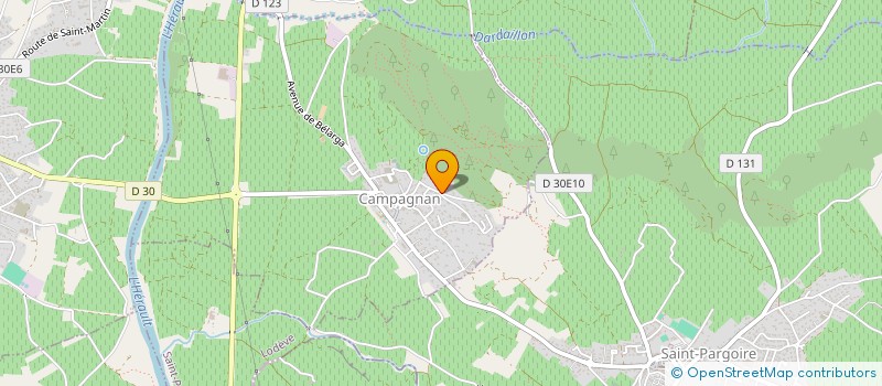 localisation de l'entreprise MONSIEUR ENZO FERNANDEZ  CAMPAGNAN