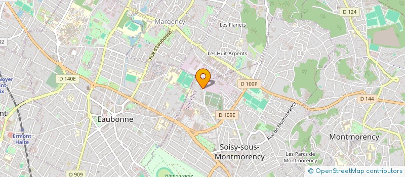 localisation de l'entreprise MONSIEUR ENZO FERNANDEZ  SOISY-SOUS-MONTMORENCY