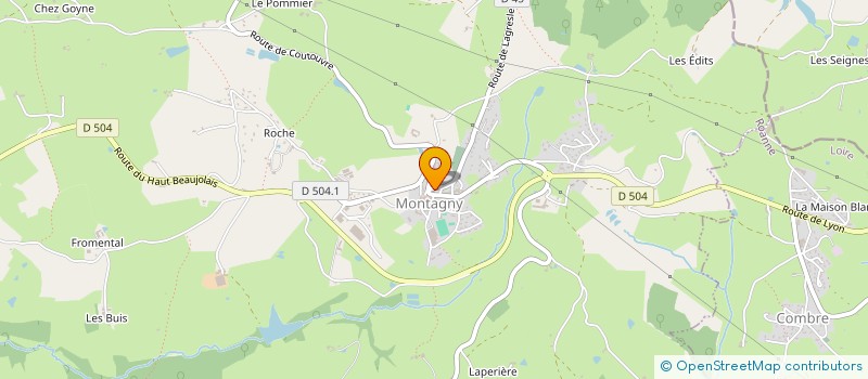 localisation de l'entreprise MONSIEUR ENZO FERRARI  POUILLY-SOUS-CHARLIEU