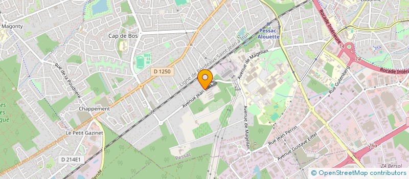 localisation de l'entreprise MONSIEUR ENZO FEUILLET  PESSAC