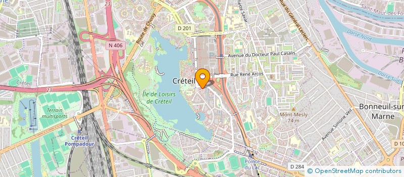 localisation de l'entreprise MONSIEUR ENZO FIORINO  CRETEIL