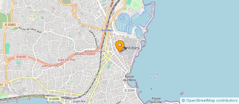 localisation de l'entreprise MONSIEUR ENZO FIORUCCI à ANTIBES