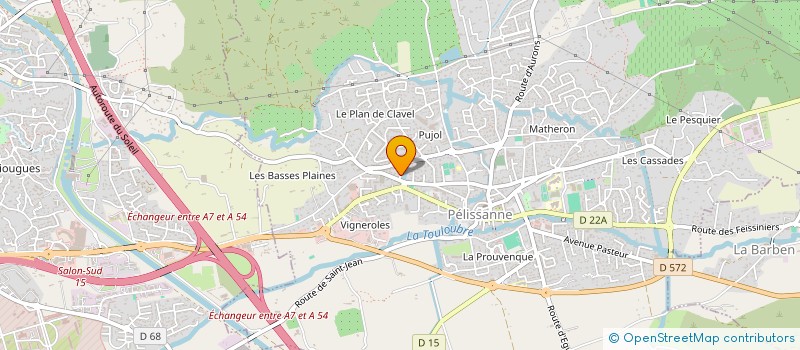 localisation de l'entreprise MONSIEUR ENZO FOGGIA à PELISSANNE