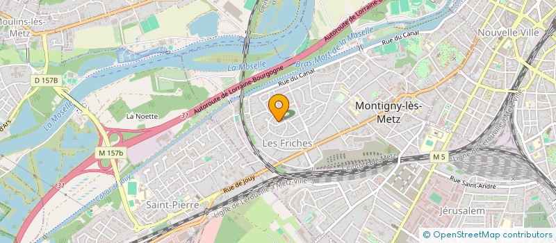 localisation de l'entreprise MONSIEUR ENZO FOLNY SCHMITT  MONTIGNY-LES-METZ