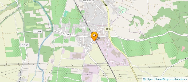 localisation de l'entreprise MONSIEUR ENZO FOUCAULT  BELLEVIGNE-LES-CHATEAUX