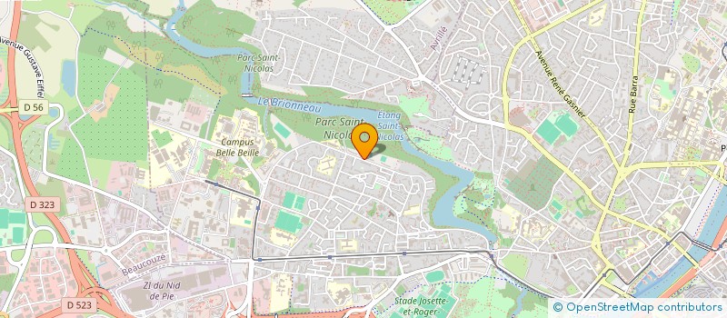 localisation de l'entreprise MONSIEUR ENZO FOURMANN à ANGERS