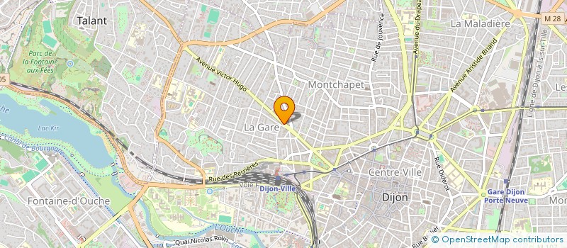 localisation de l'entreprise MONSIEUR ENZO FRANZI à DIJON