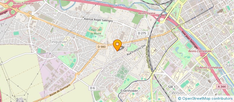 localisation de l'entreprise MONSIEUR ENZO FREITAS FERREIRA  TINQUEUX