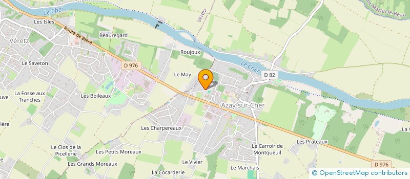 localisation de l'entreprise MONSIEUR ENZO FREMONT  AZAY-SUR-CHER