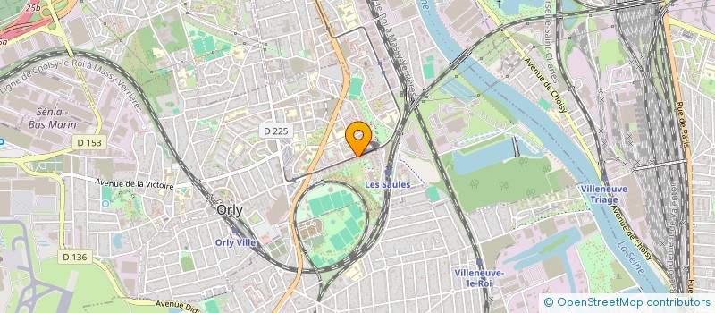 localisation de l'entreprise MONSIEUR ENZO GABRIS  ORLY