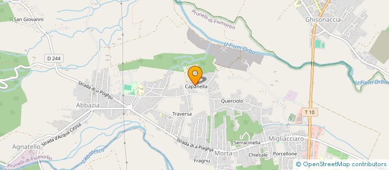 localisation de l'entreprise MONSIEUR ENZO GALINDO  PRUNELLI-DI-FIUMORBO