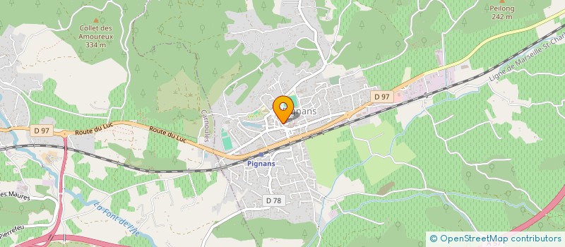 localisation de l'entreprise MONSIEUR ENZO GALLEGO  PIGNANS